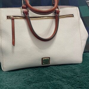 Dooney and Bourke pebble grain leather satchel